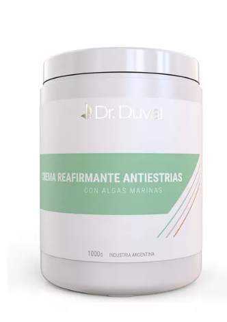 Crema Corporal reafirmante antiestrias con algas marinas y complejo antiage x 1kg. Dr. Duval 